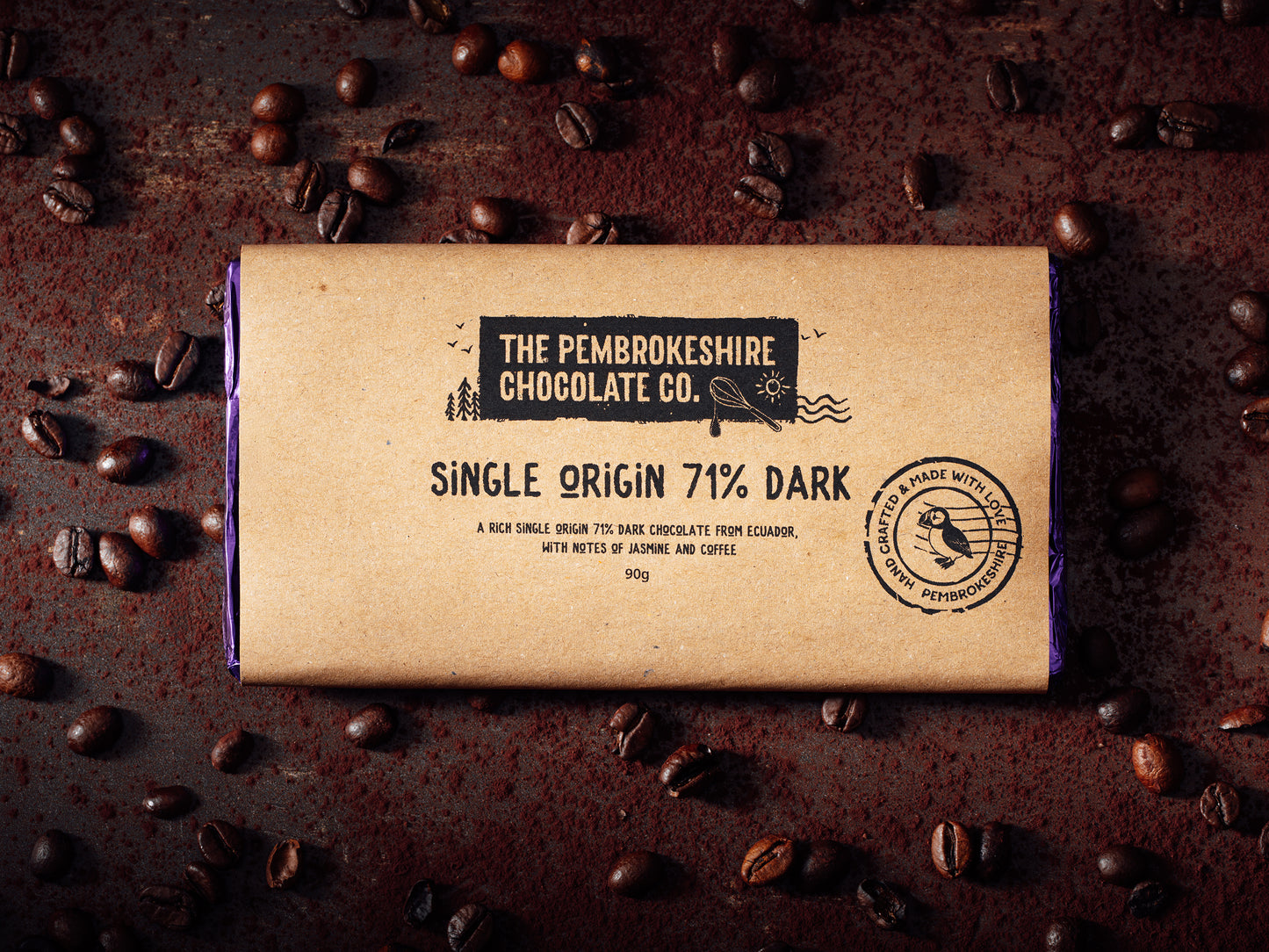 Single Origin 71% Dark Chocolate Bar