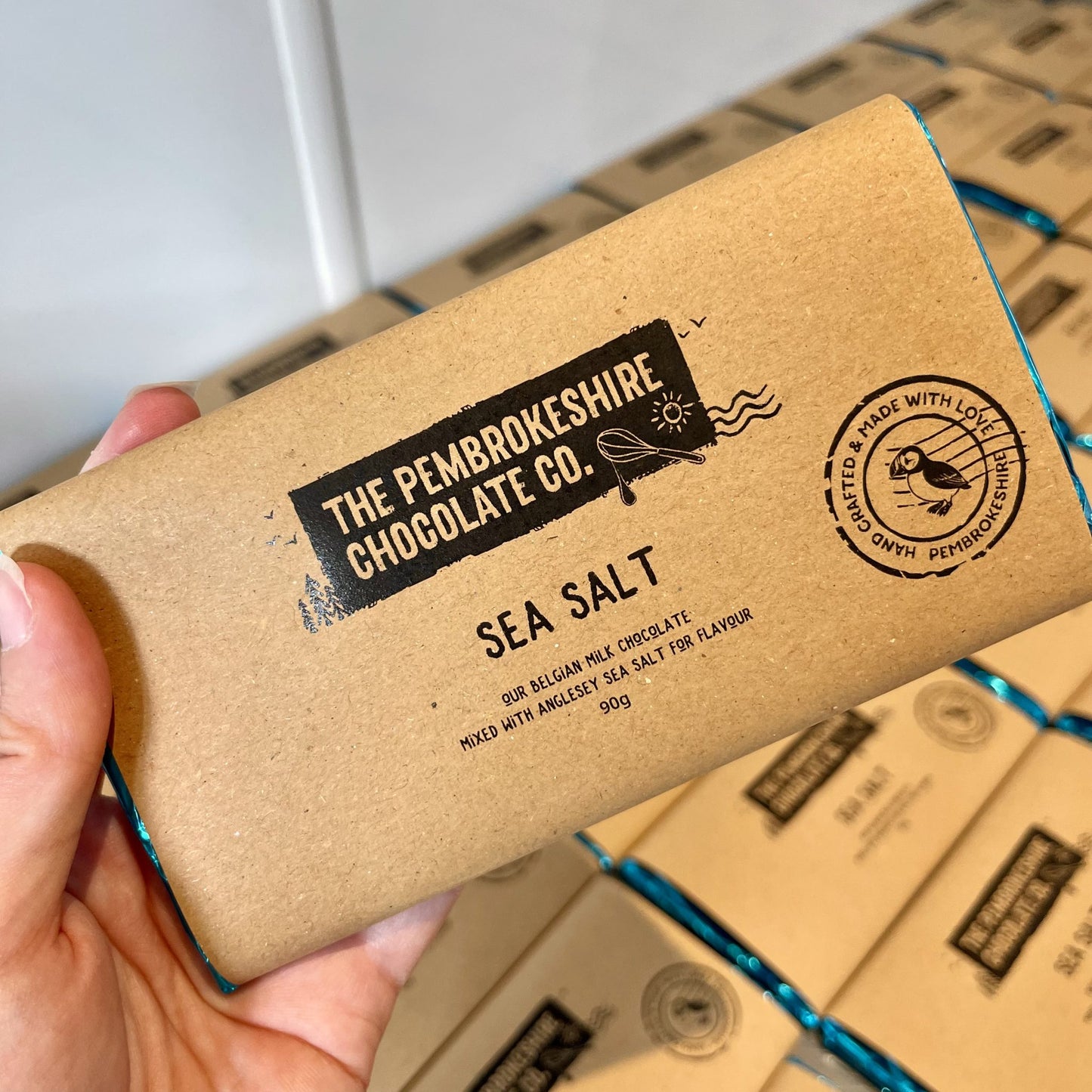 Sea Salt & Milk Chocolate Bar