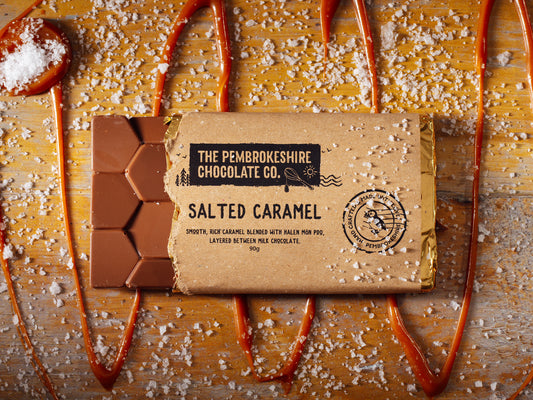 Salted Caramel & Milk Chocolate Bar